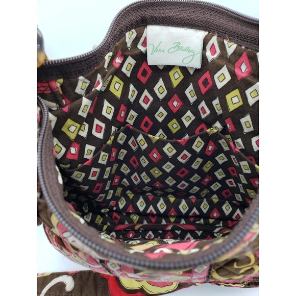 Vera Bradley 10"x10" Shoulder Bag Fall Colors, Soft Material, Casual - Picture 4 of 4